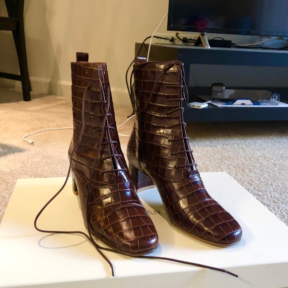 By far lada lace-up boots in nutella sz 6.5 - Picture 1 of 4